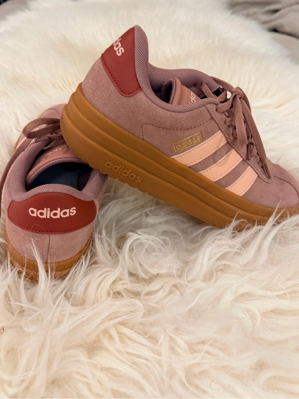 adidas VL Court Bold in Warm Clay